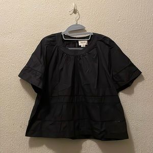 Steven Alan Navy Blue Cotton A-line Top - Size M